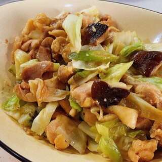 鶏ちゃん風 鶏肉と野菜の味噌炒め